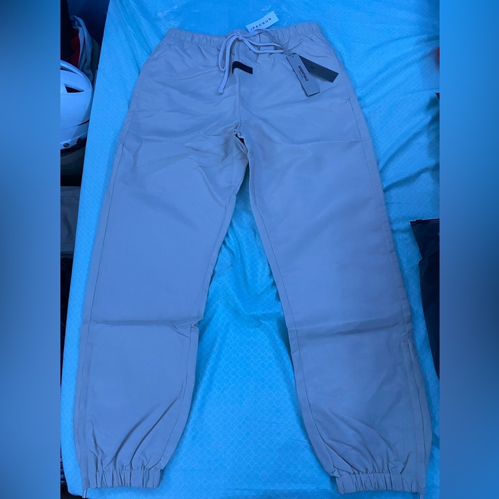 Fear Of God Essential Egg Shell Track Pants